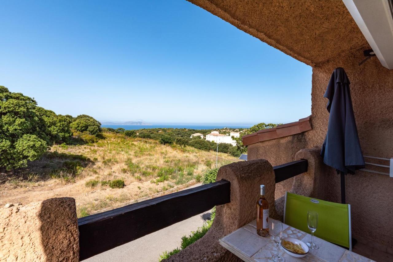 Ambroggio - Grand Studio Avec Mezzanine - Vue Mer Lumio  Bagian luar foto