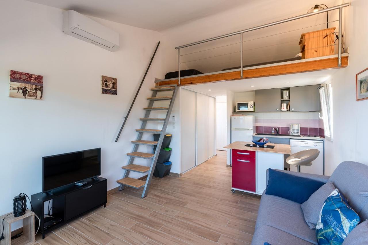 Ambroggio - Grand Studio Avec Mezzanine - Vue Mer Lumio  Bagian luar foto
