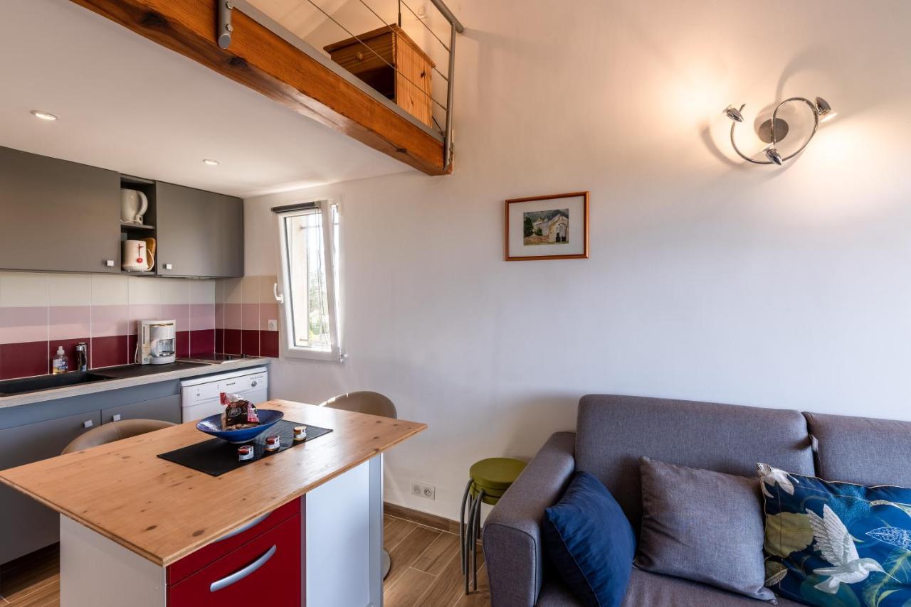 Ambroggio - Grand Studio Avec Mezzanine - Vue Mer Lumio  Bagian luar foto